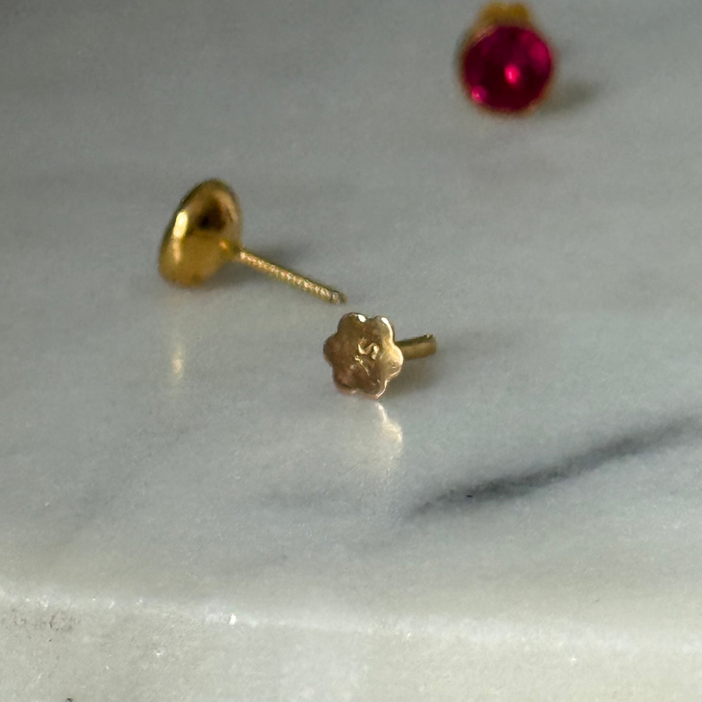 14ct Gold Stud Pair | 5mm