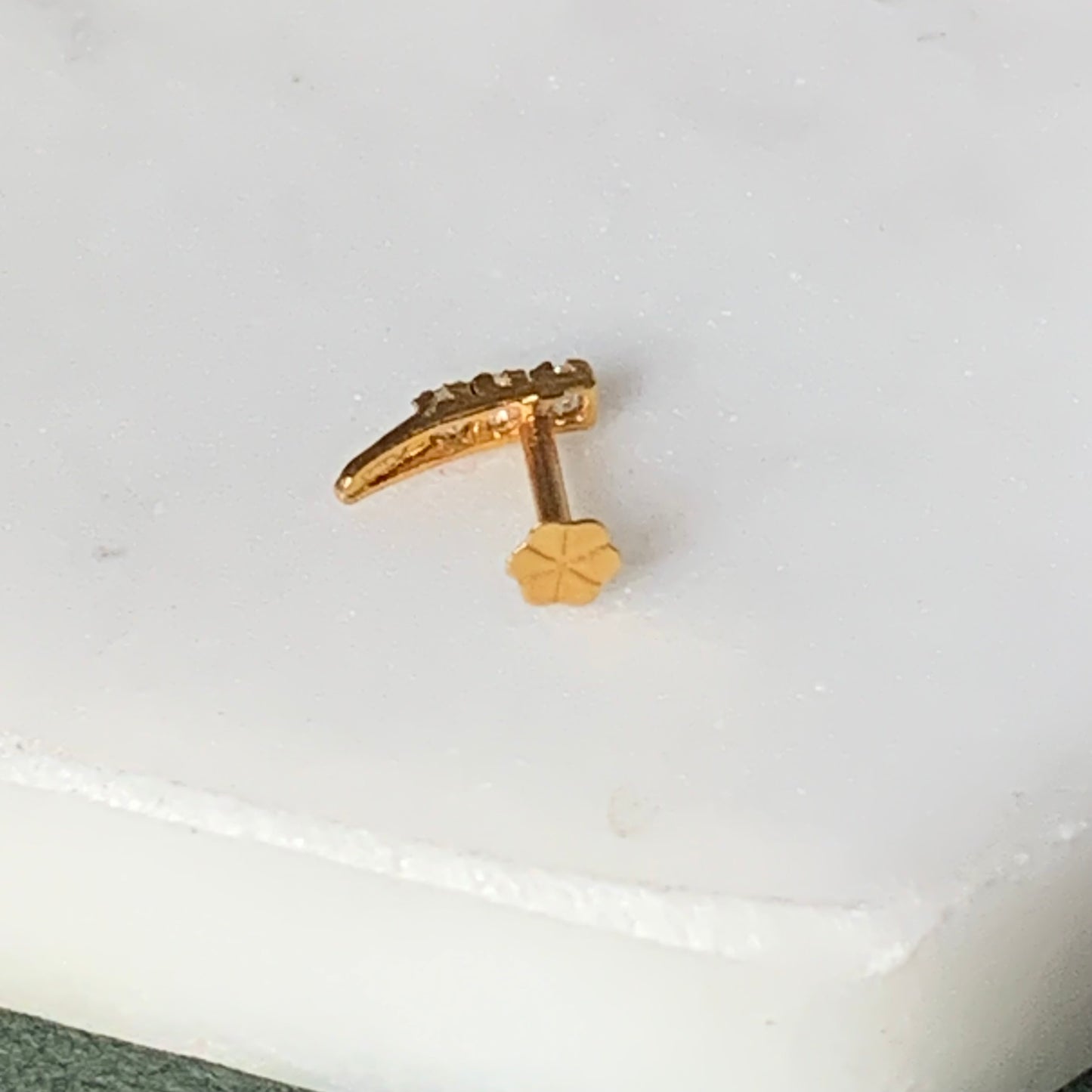 18ct Gold Single Stud | 5mm