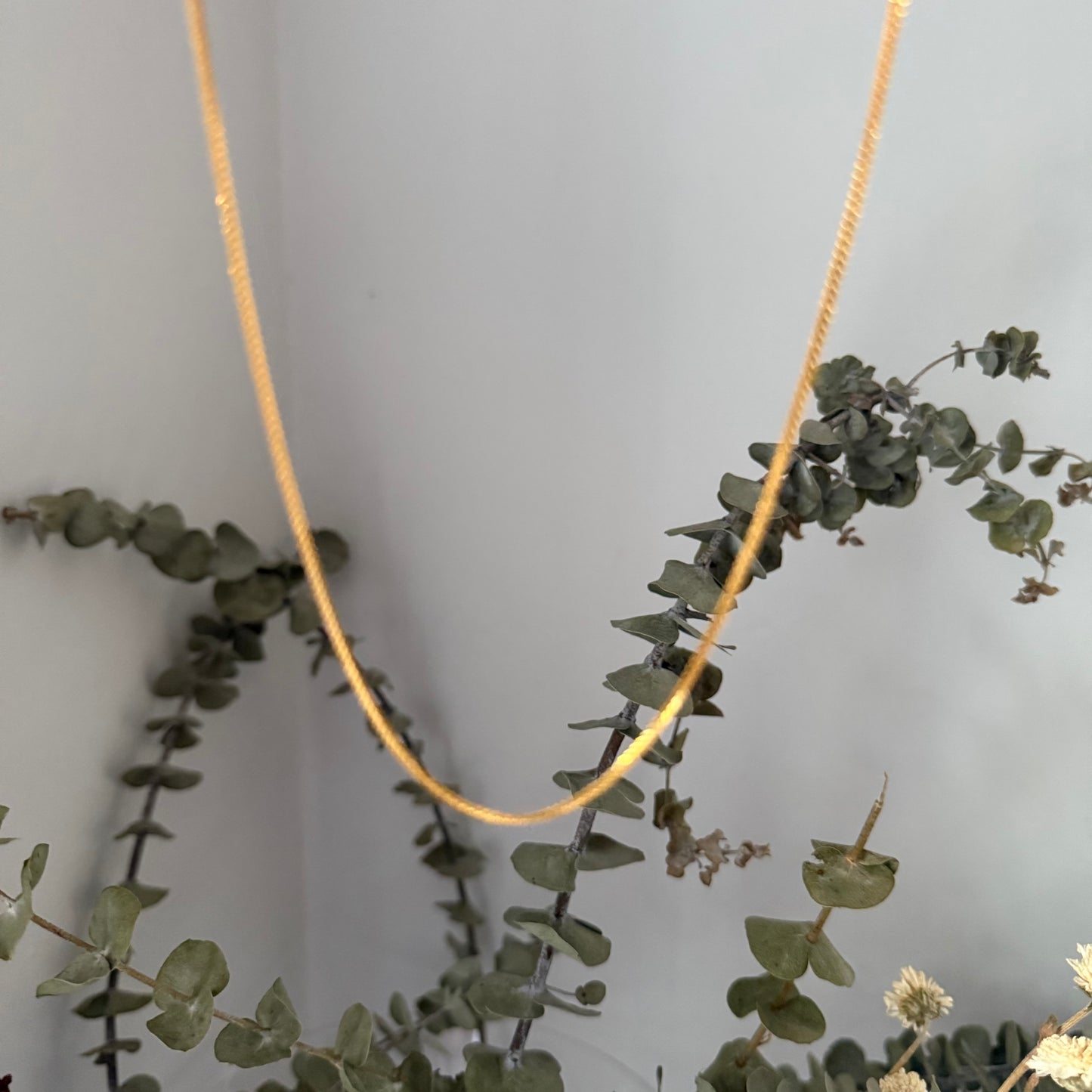 22ct gold short necklace | 15.9 inches