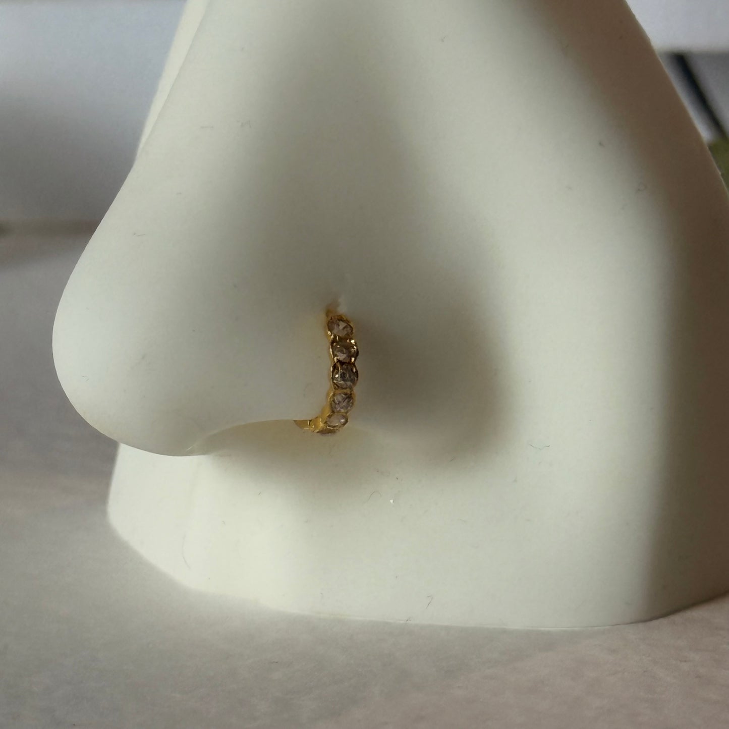 18ct gold 7mm hoop