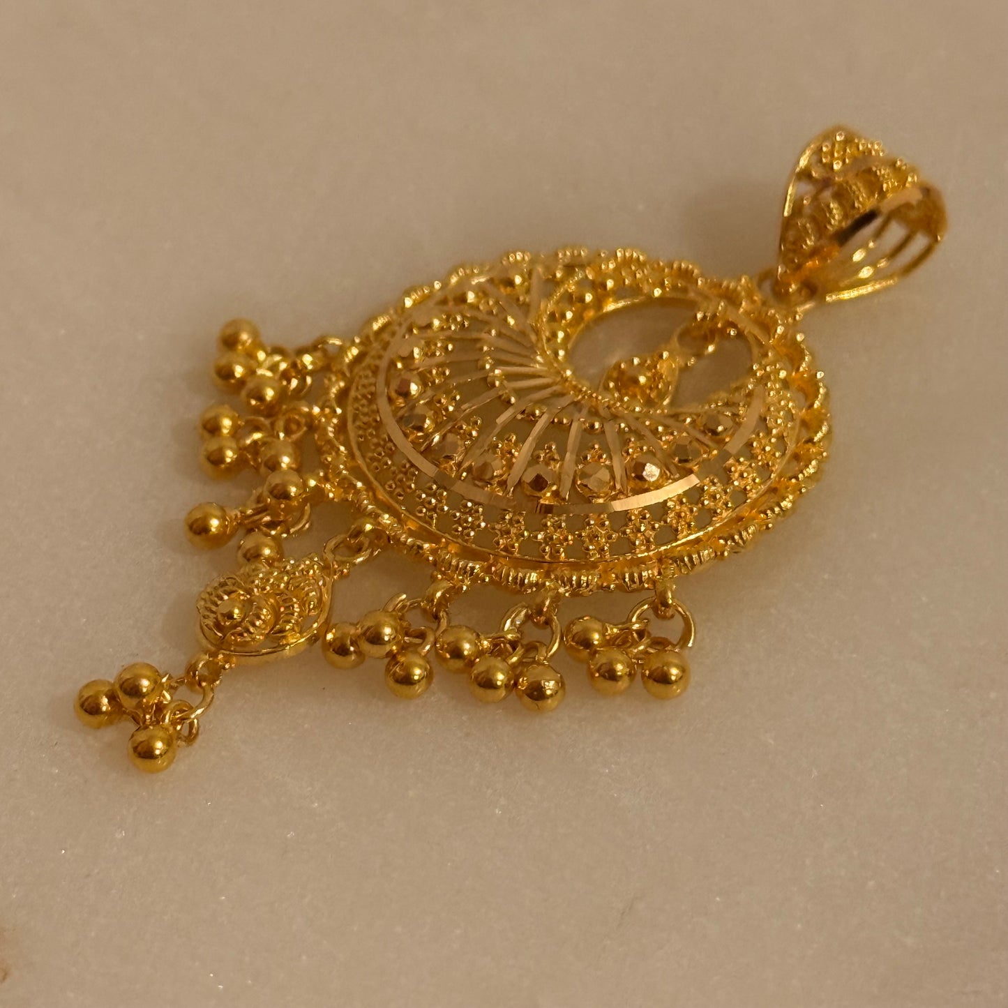 Jaipur, 22ct Gold Pendant | medium