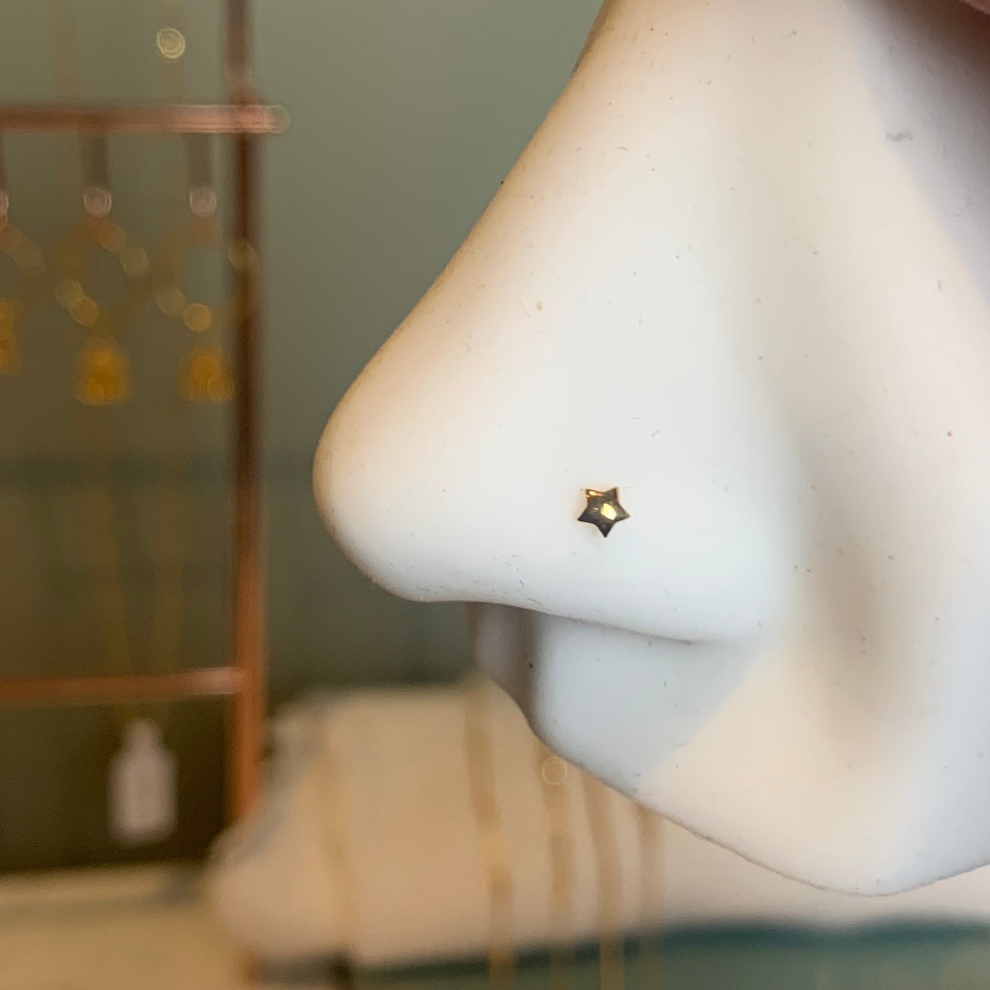 18ct Star Stud | 3mm