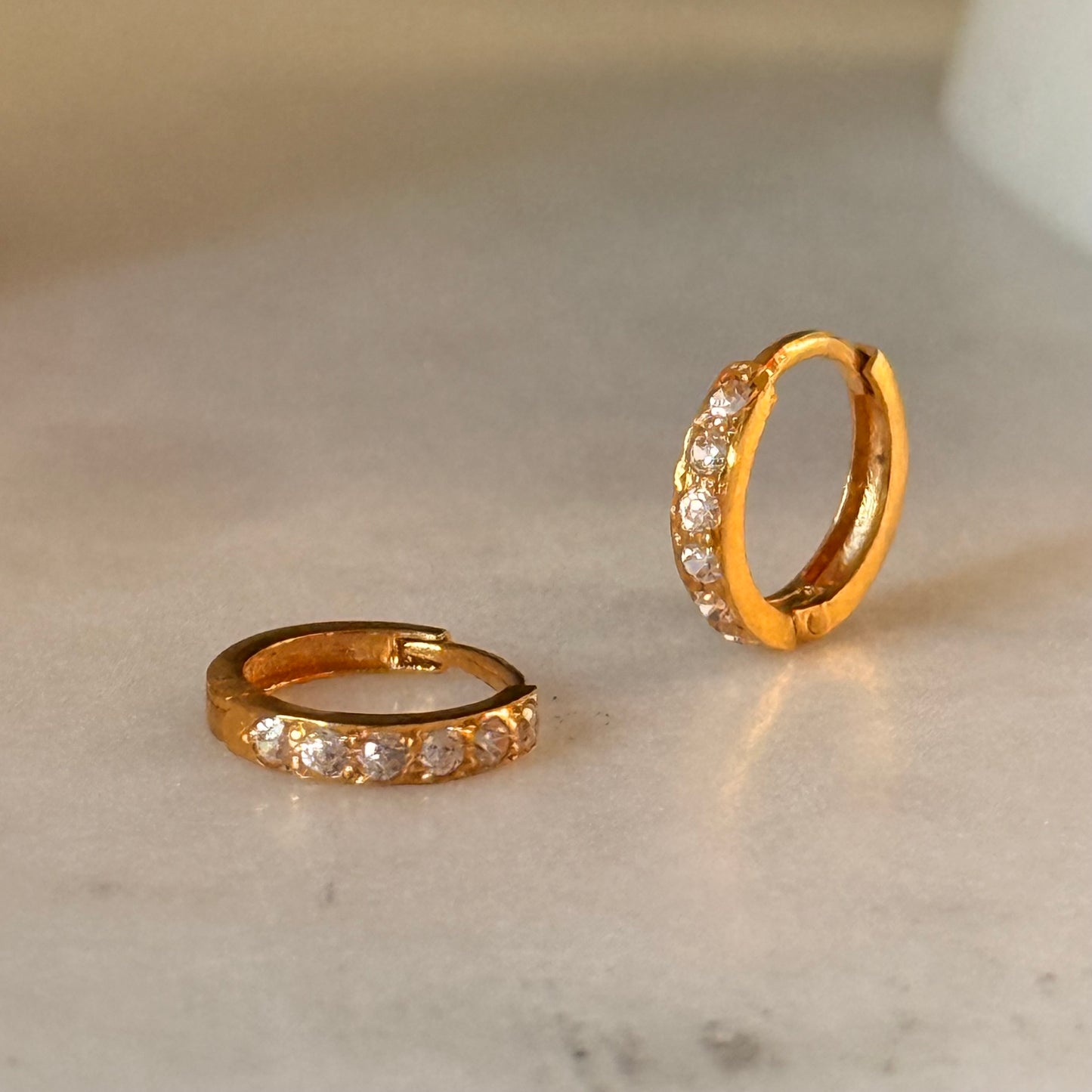 18ct Gold Hoop | 7mm