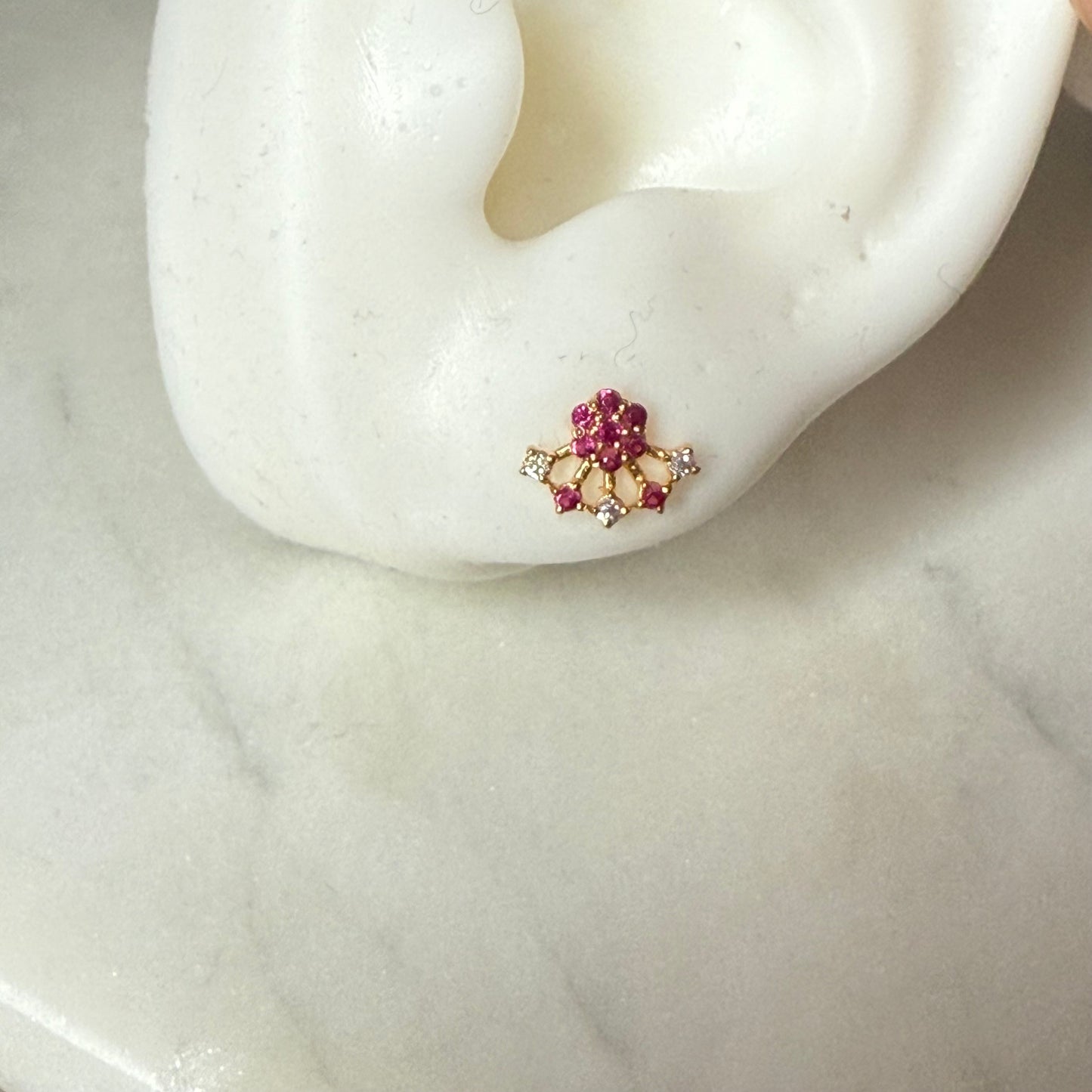 Whimsical Stud (18ct) 2