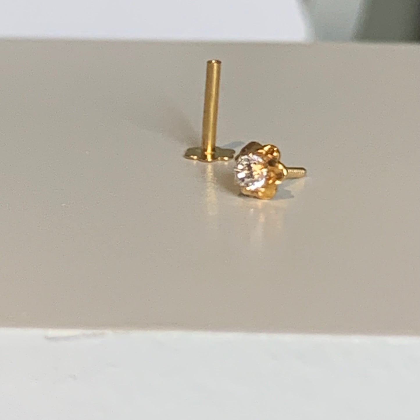 18ct Gold Stud | 3.5mm
