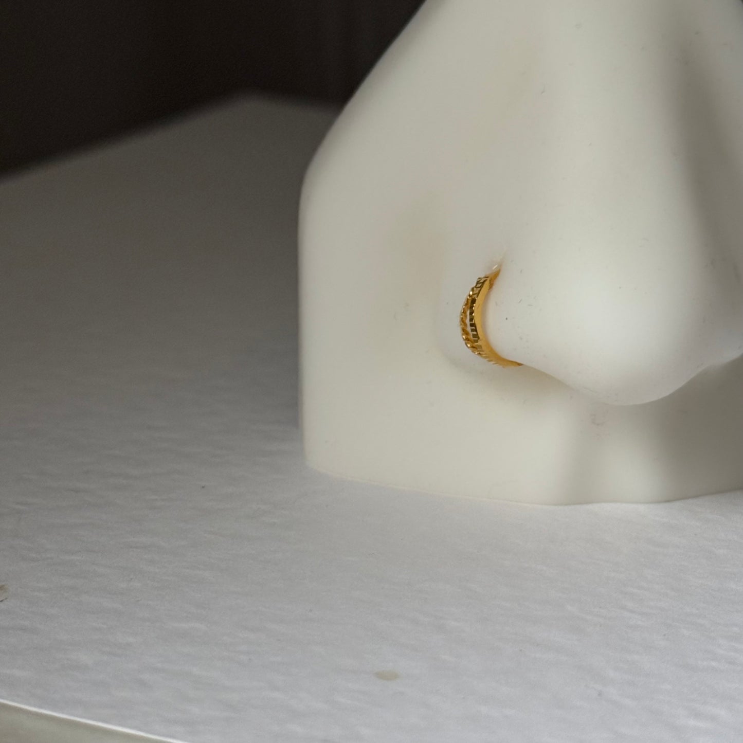 Double nose ring | 7.5mm