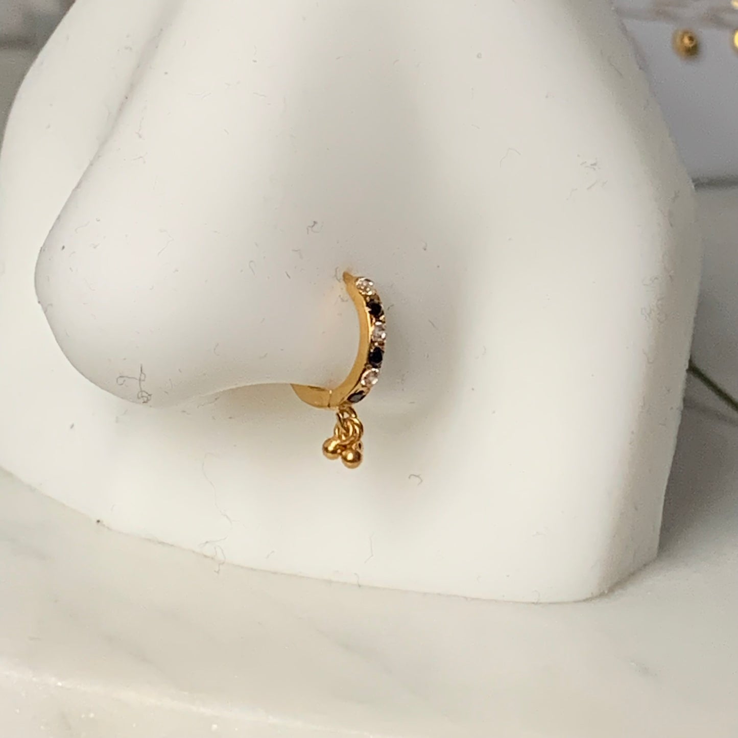 18 carat gold hoop | 7mm