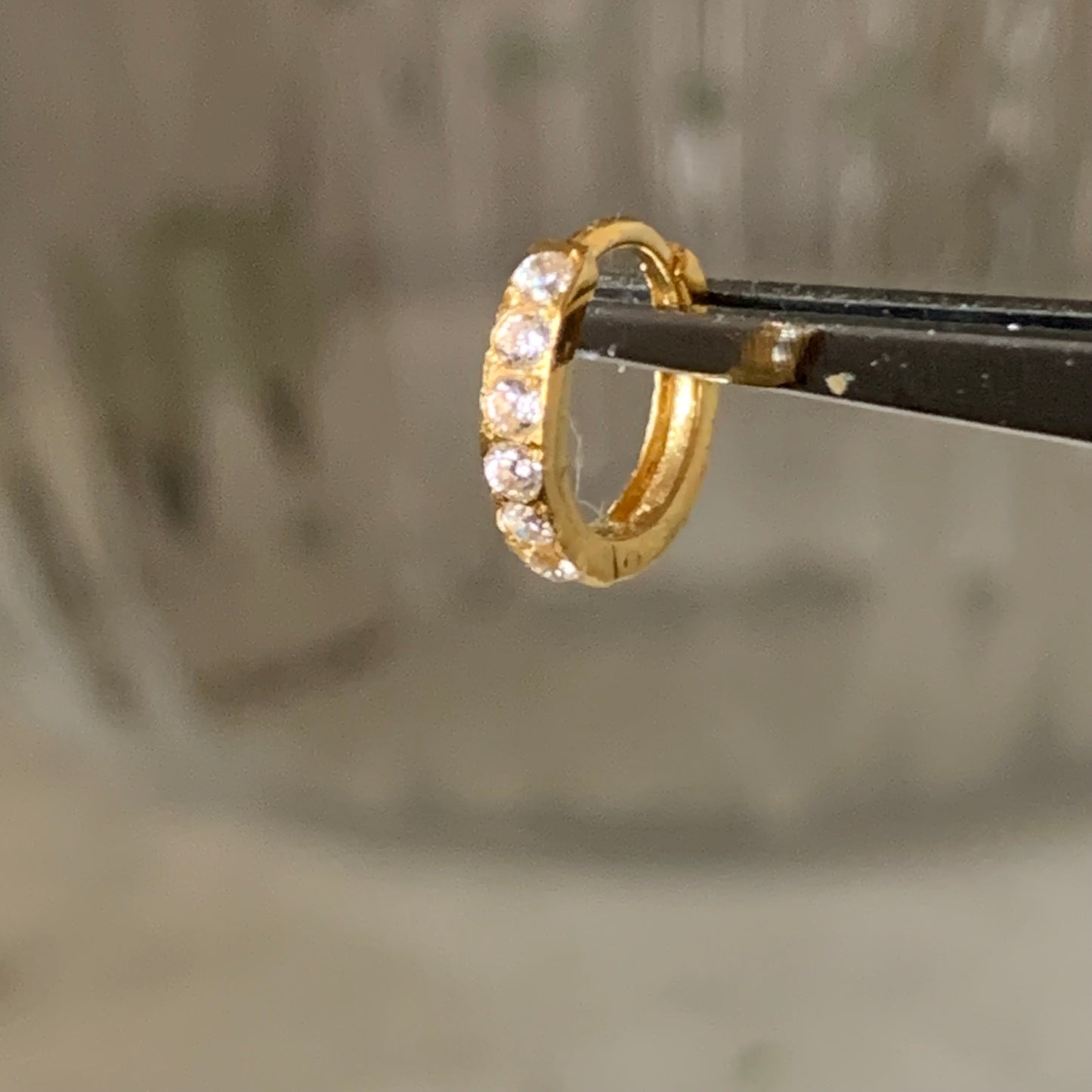 18ct Gold Hoop | 7mm