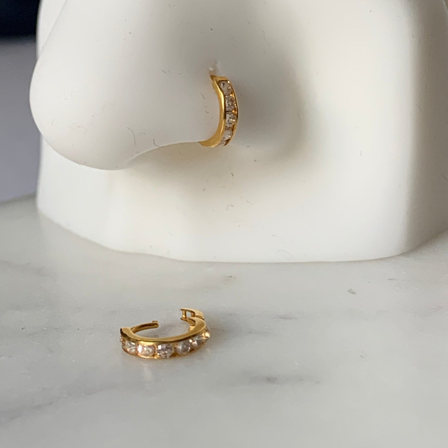18ct Gold Hoop | 6mm