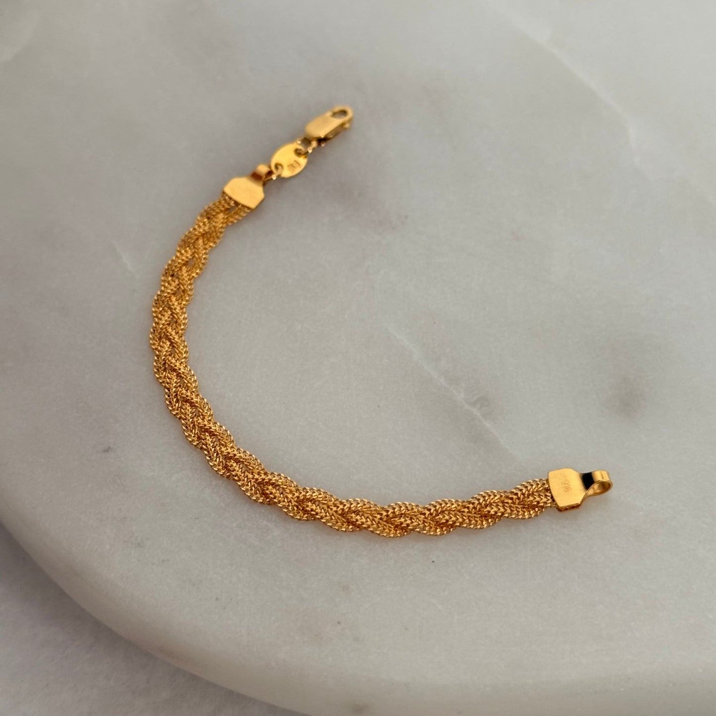 Petite, Baby braided bracelet | 4.4 inches