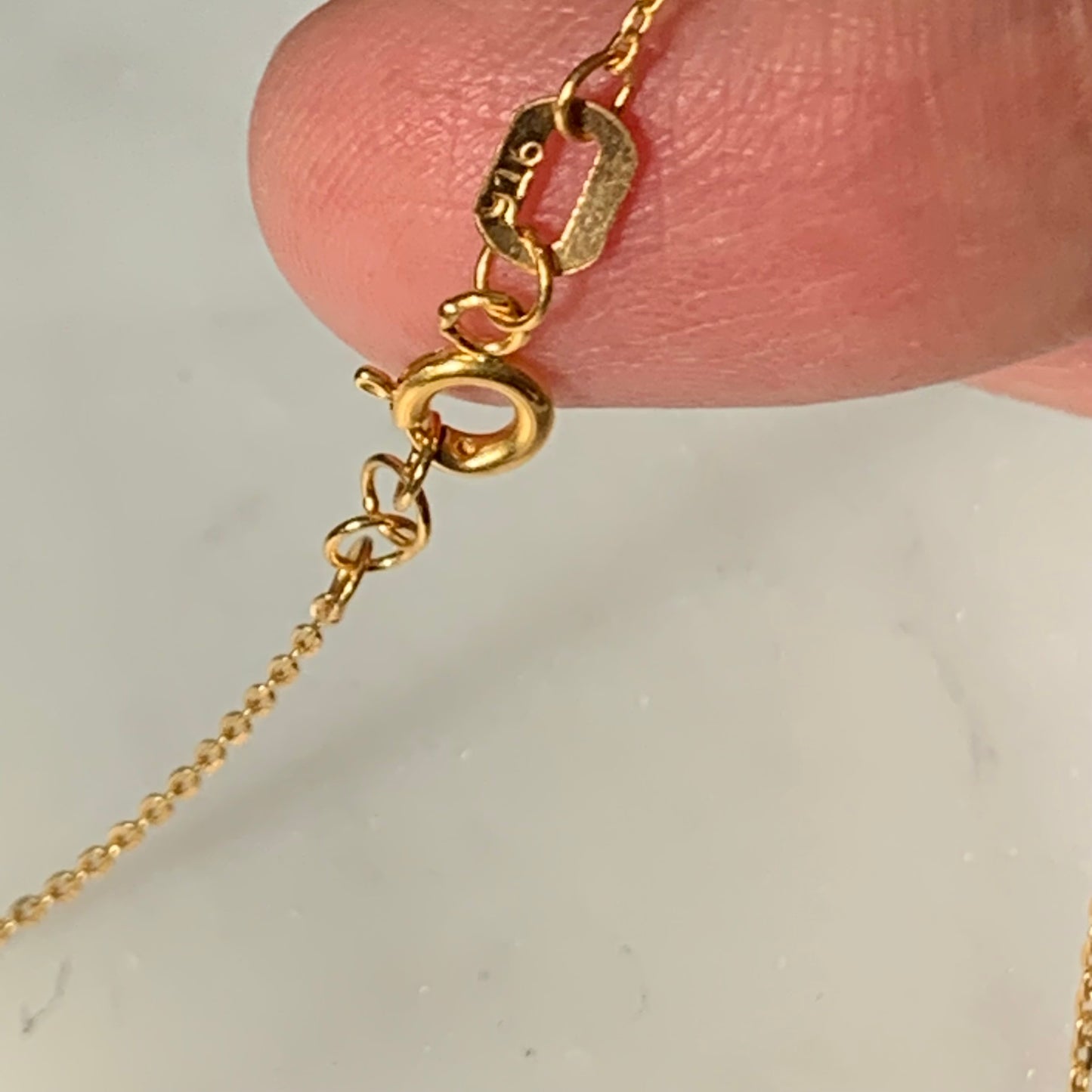 22ct Gold Triple Layered Chain