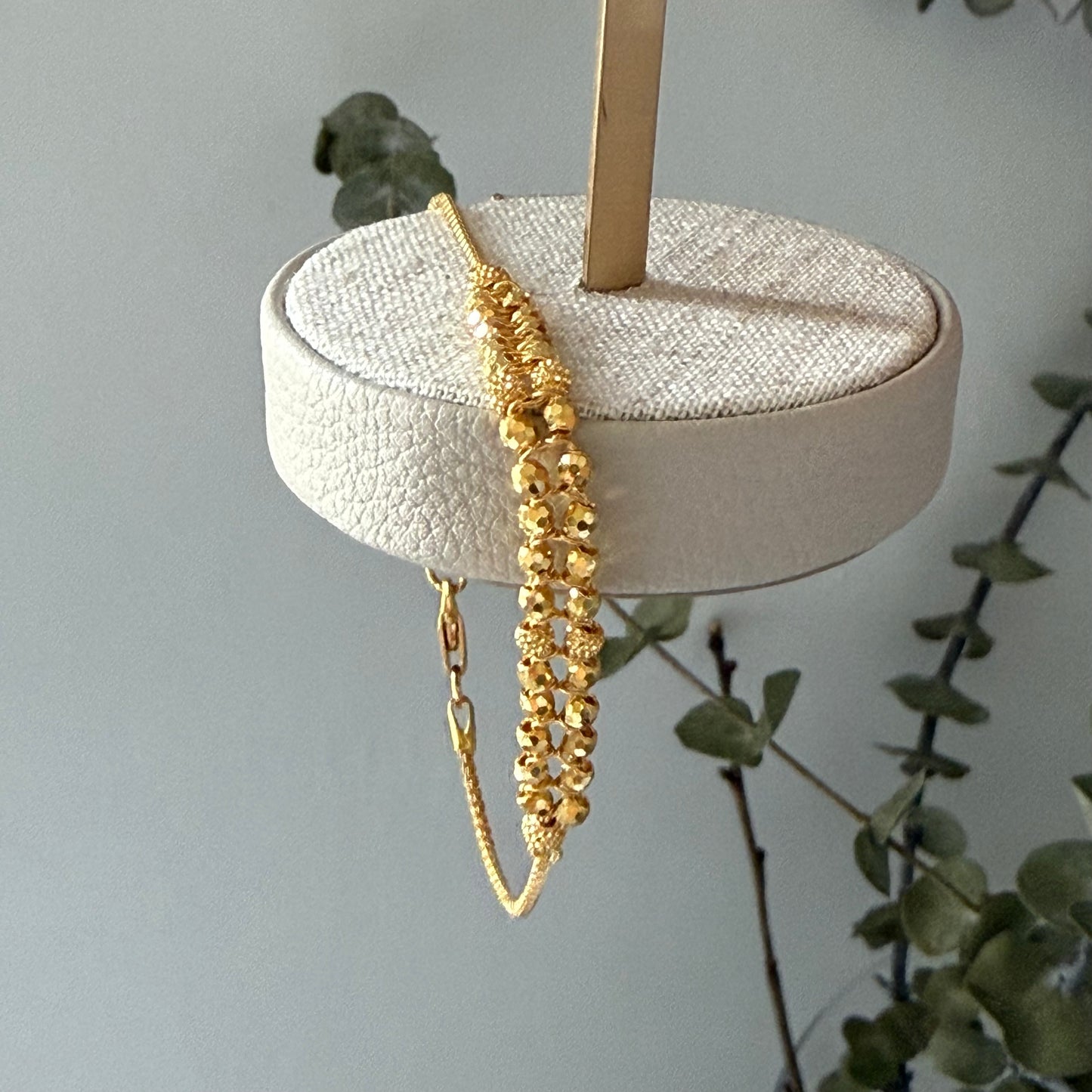 22ct gold bracelet | small/medium