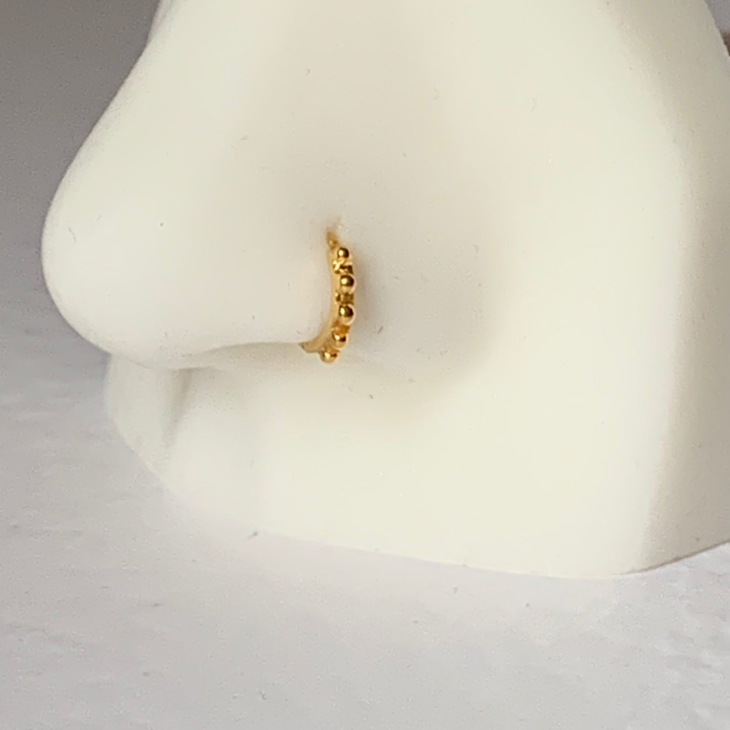 18ct Gold Single Hoop | 6mm