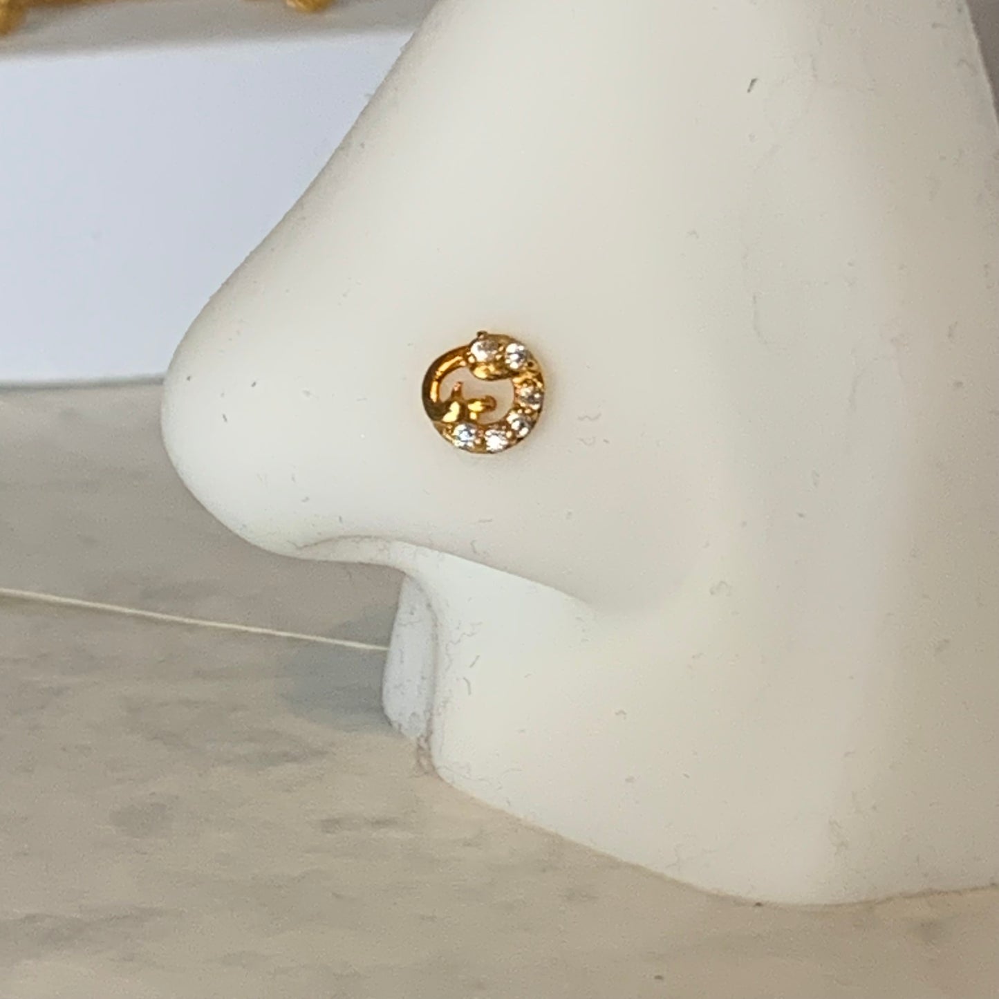 18ct Gold Stud | 6mm
