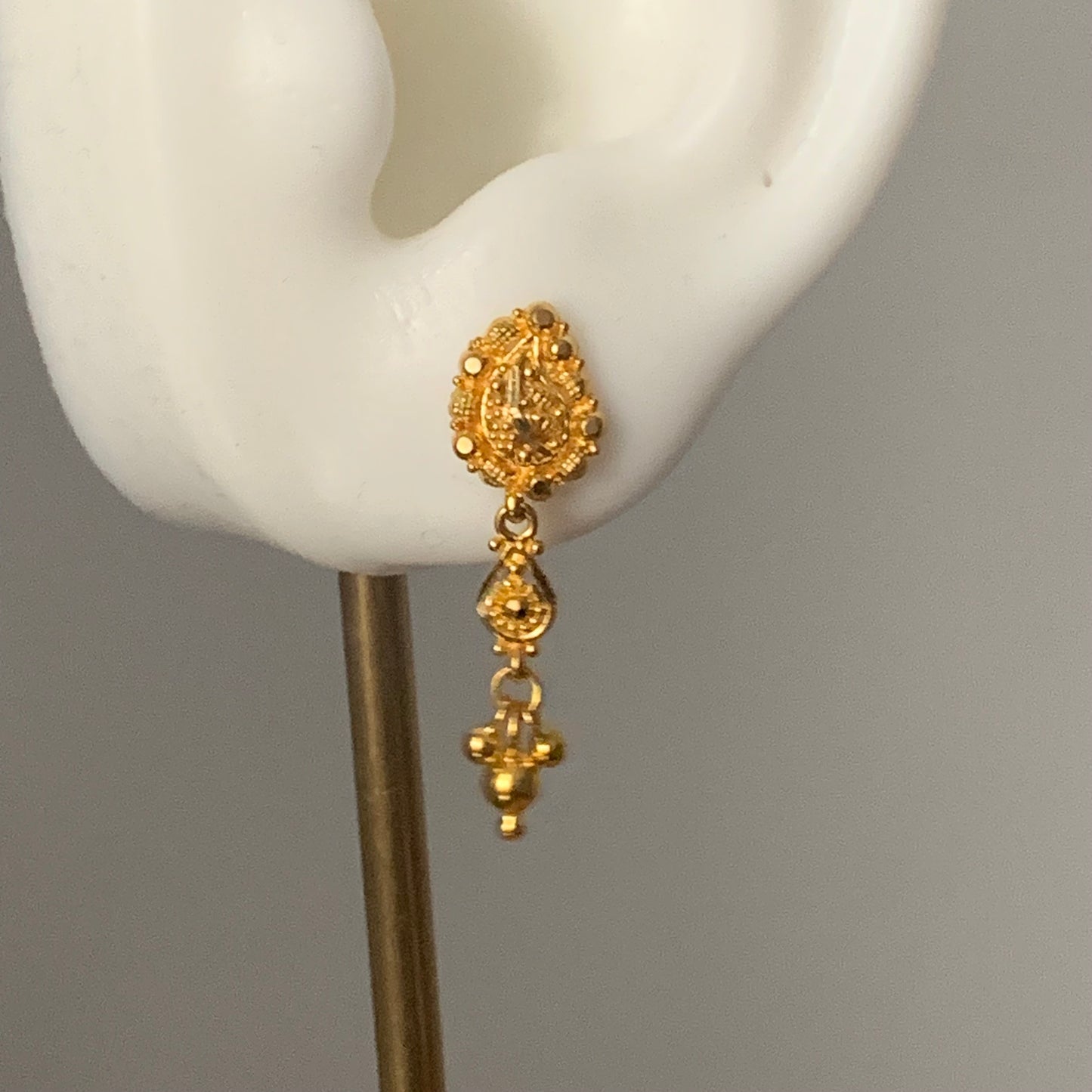 22ct Gold Drop Earrings