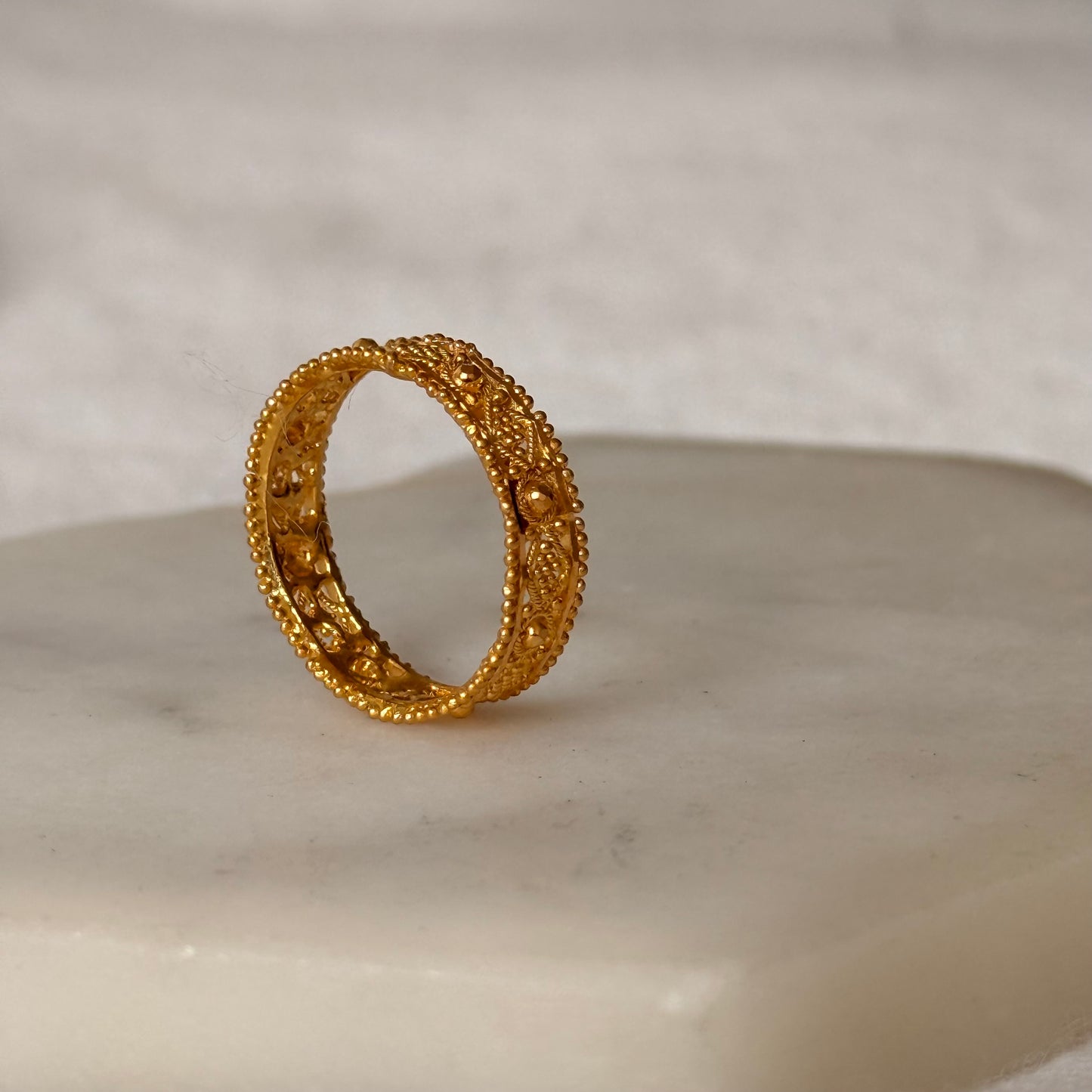 Autumnal | Maple, 22ct ring (size K)