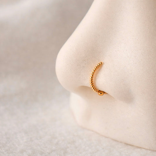 Lahore, 18ct Gold Hoop | 8mm