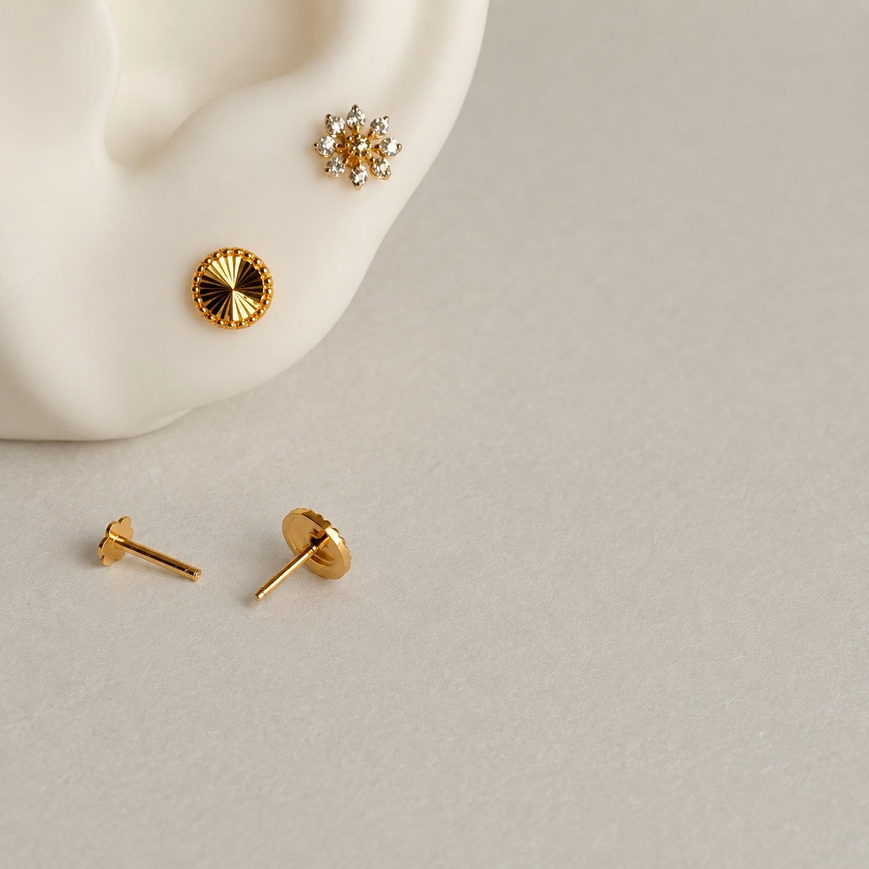 Soleil | 18ct stud