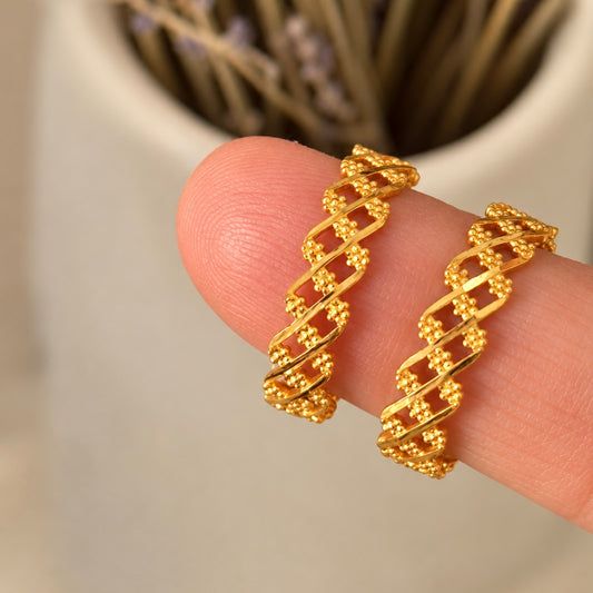 Golden Trellis | 22ct Gold Ring