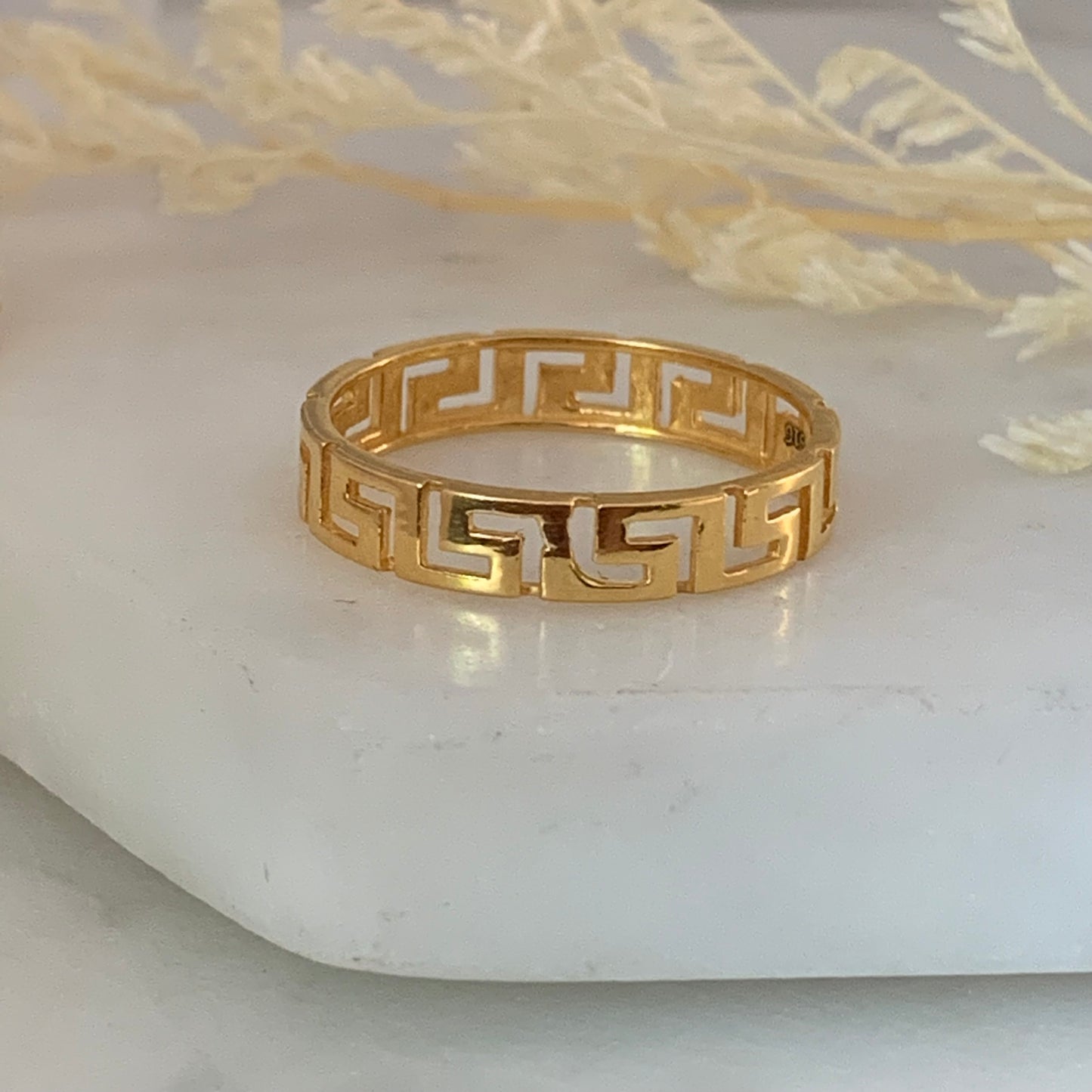 22ct Gold Band | L 1/2