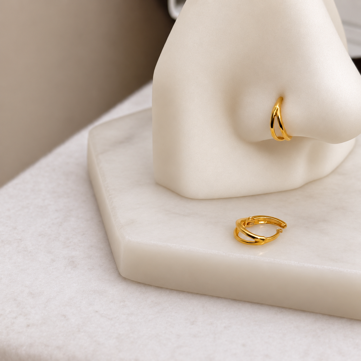 Signature | Classic 7mm double band, 18ct