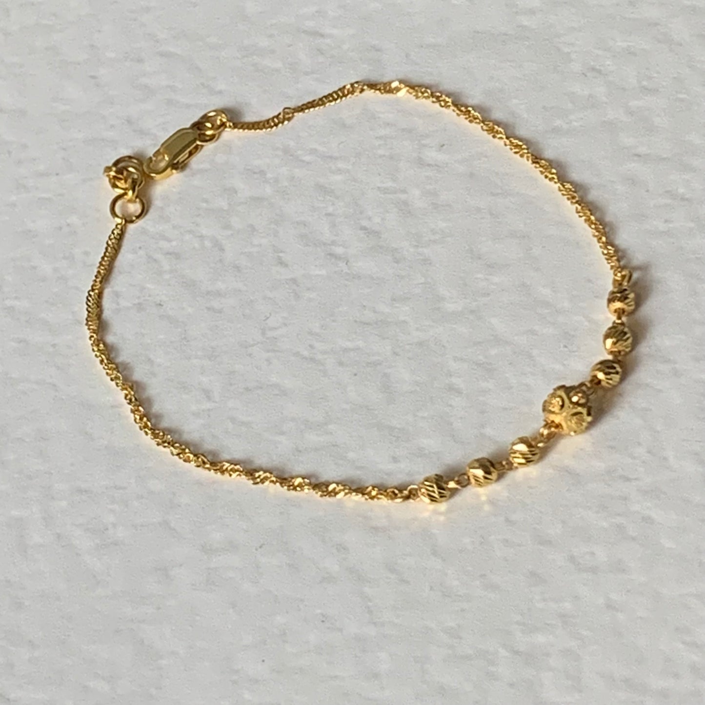 22ct gold bracelet | medium