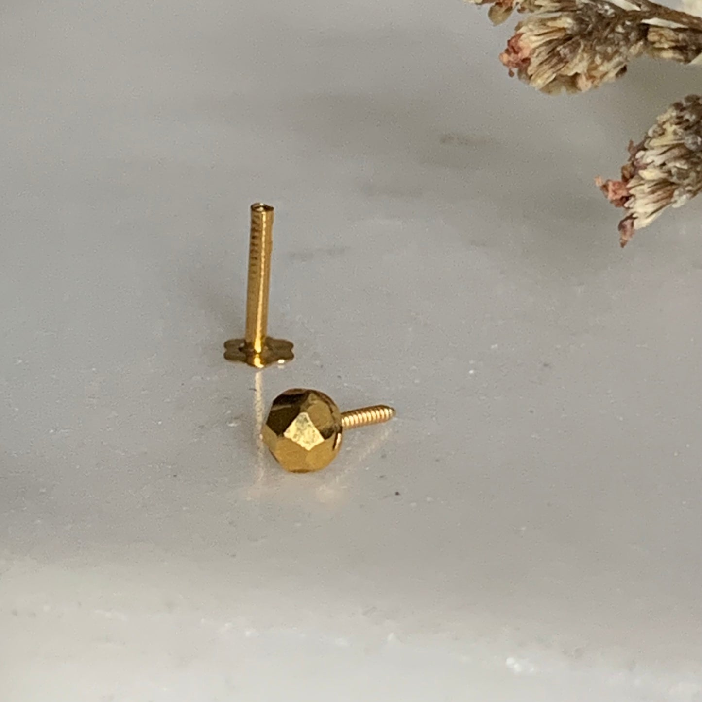 18ct Gold Stud | 3mm