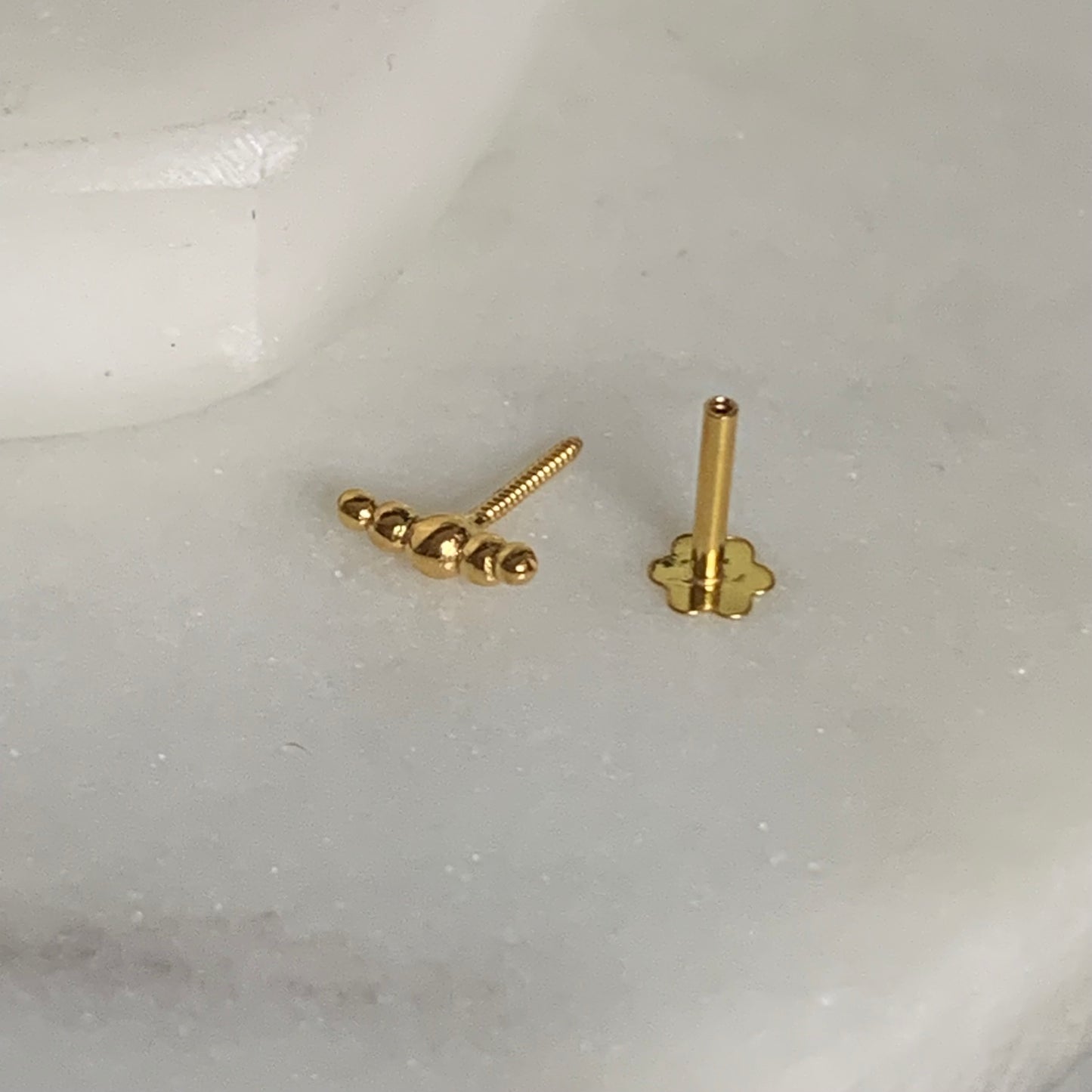 18ct Gold Stud | 7mm