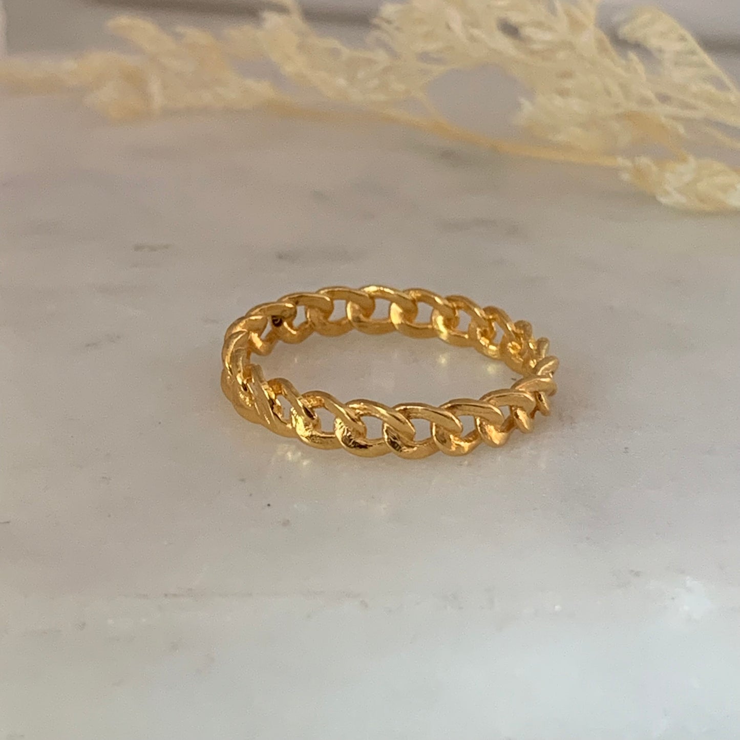 22ct Gold Chain Band | M