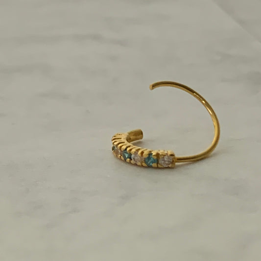 18ct Gold Hoop | 10mm