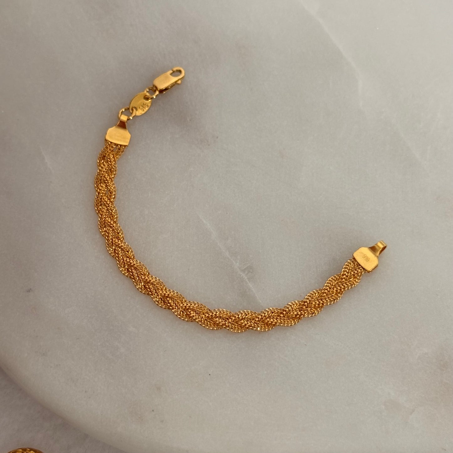 Petite, Baby braided bracelet | 4.4 inches