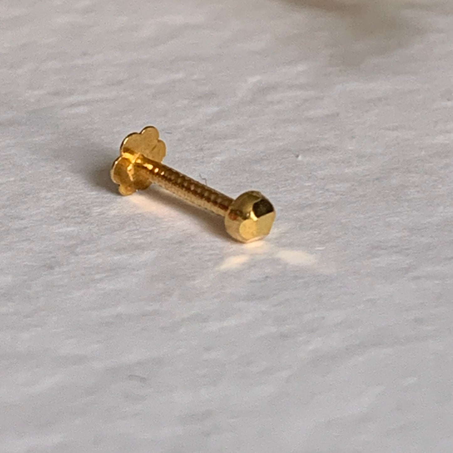 18ct Gold Nose Stud | 2mm