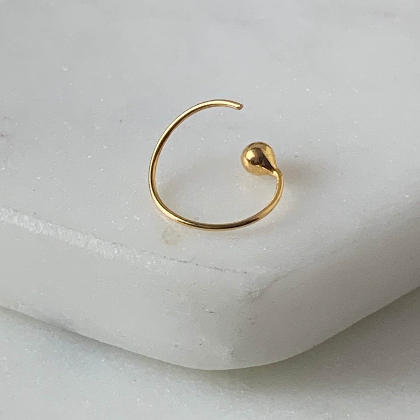 18ct Gold Nose/Helix ring