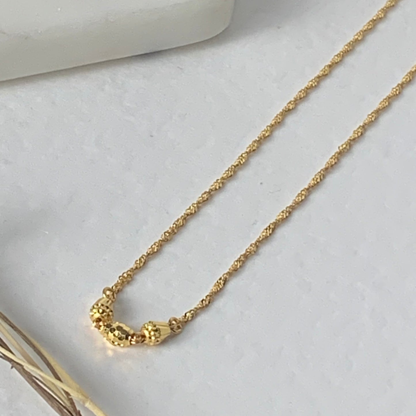 22ct Gold Necklace | 16.7 inches