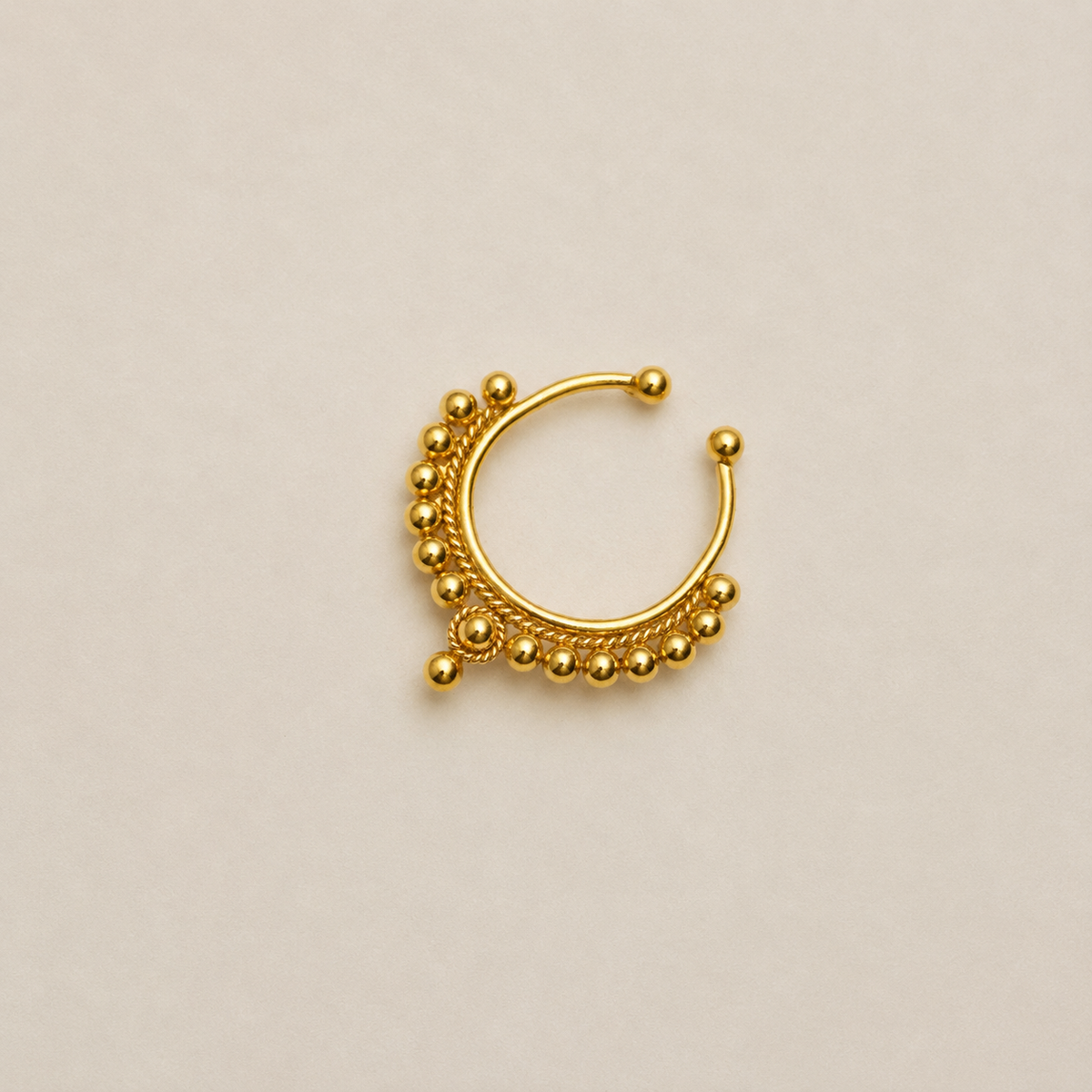 Autumnal | Ornate Septum Hoop