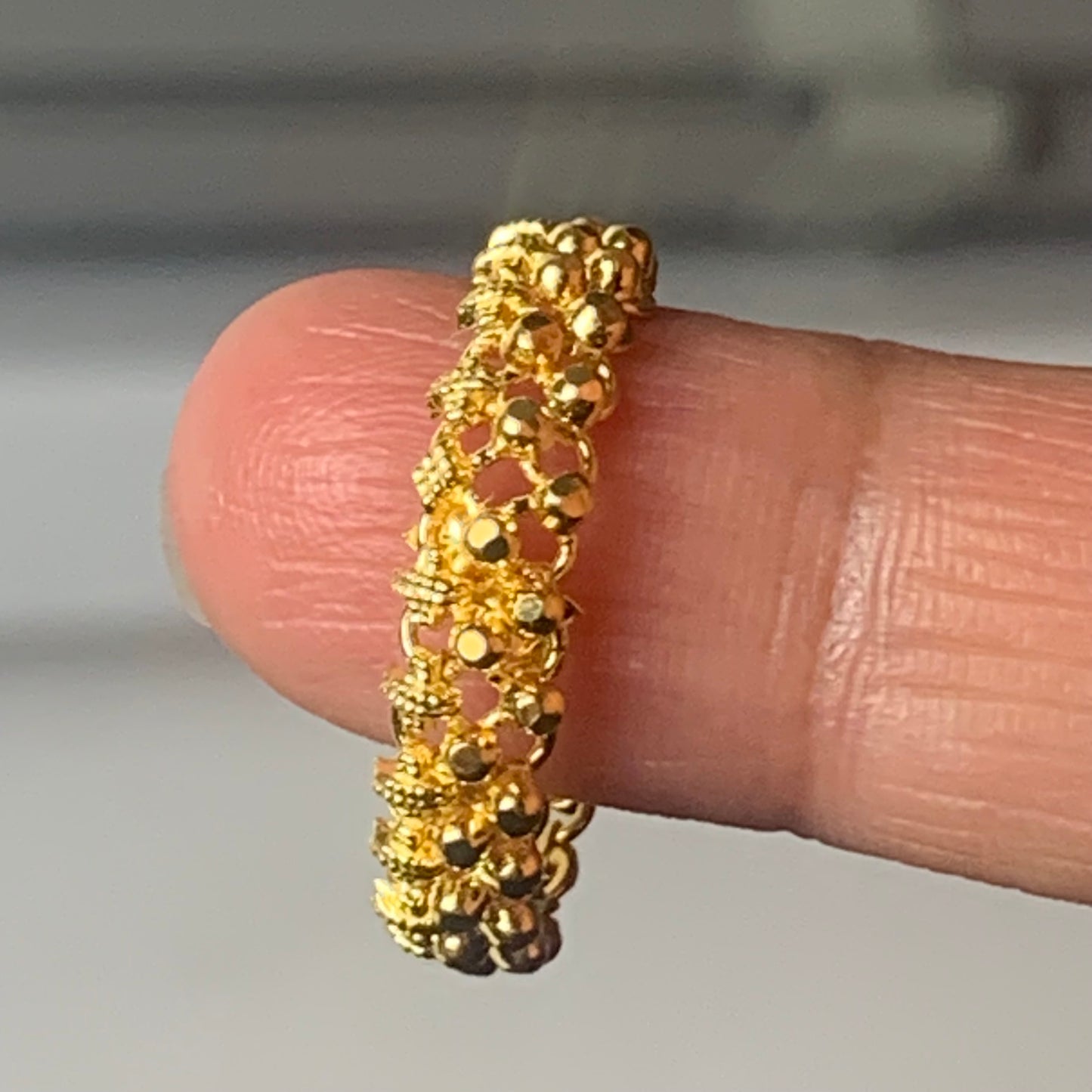 22ct Gold Band Ring | L