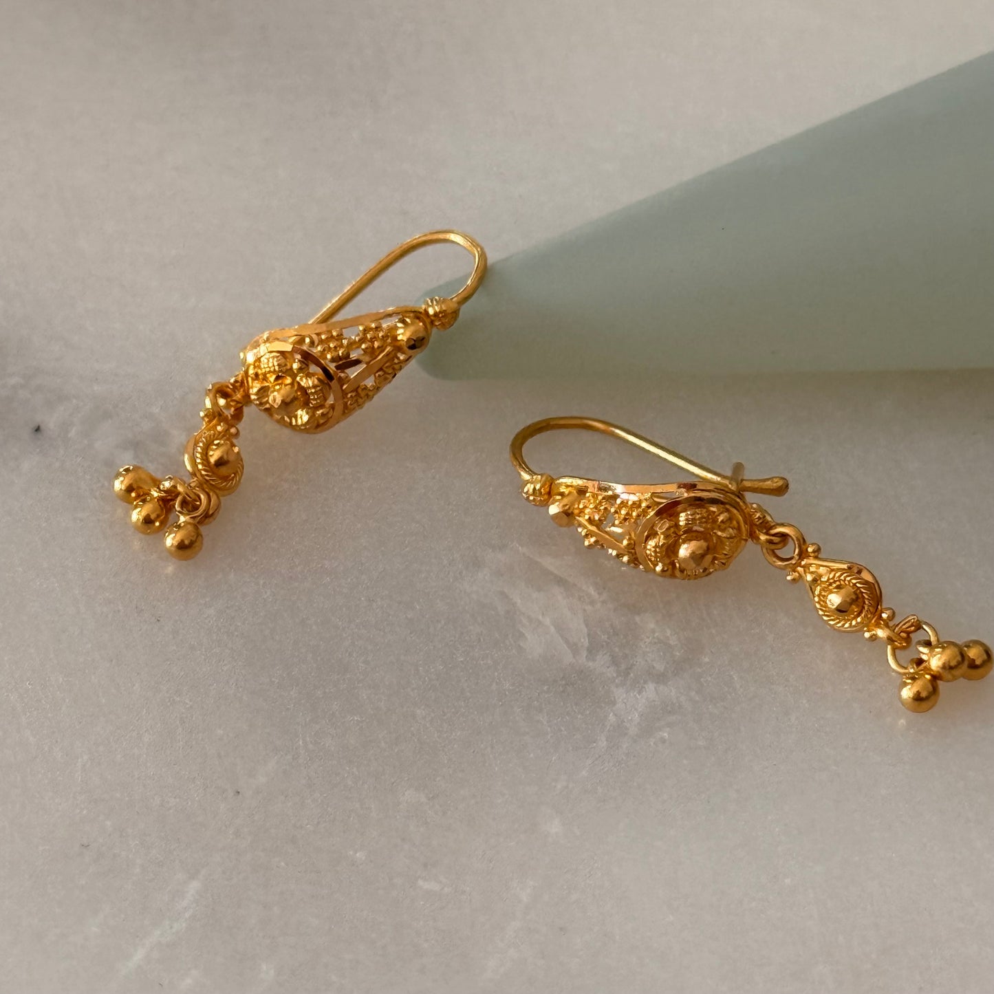 Maharani 22ct Drop Earrings