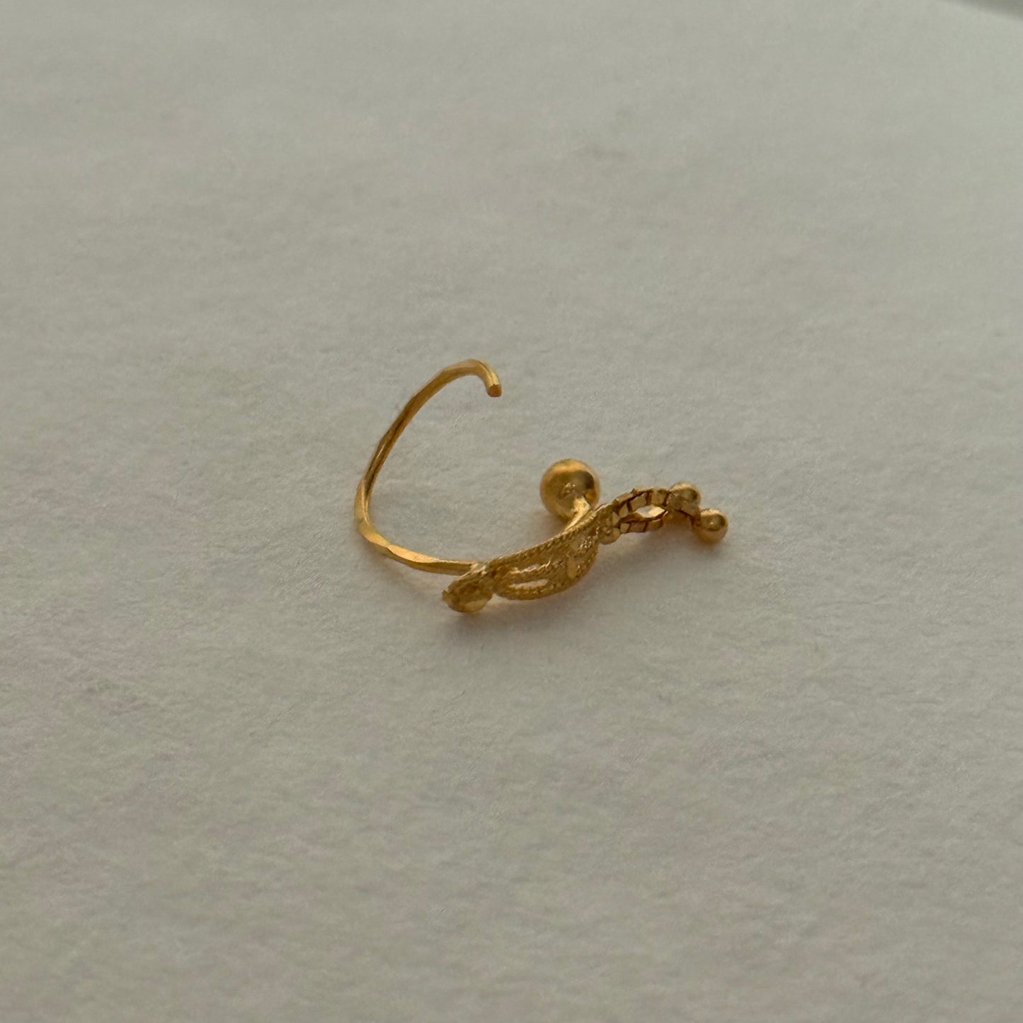 Oslo, 18ct gold hoop