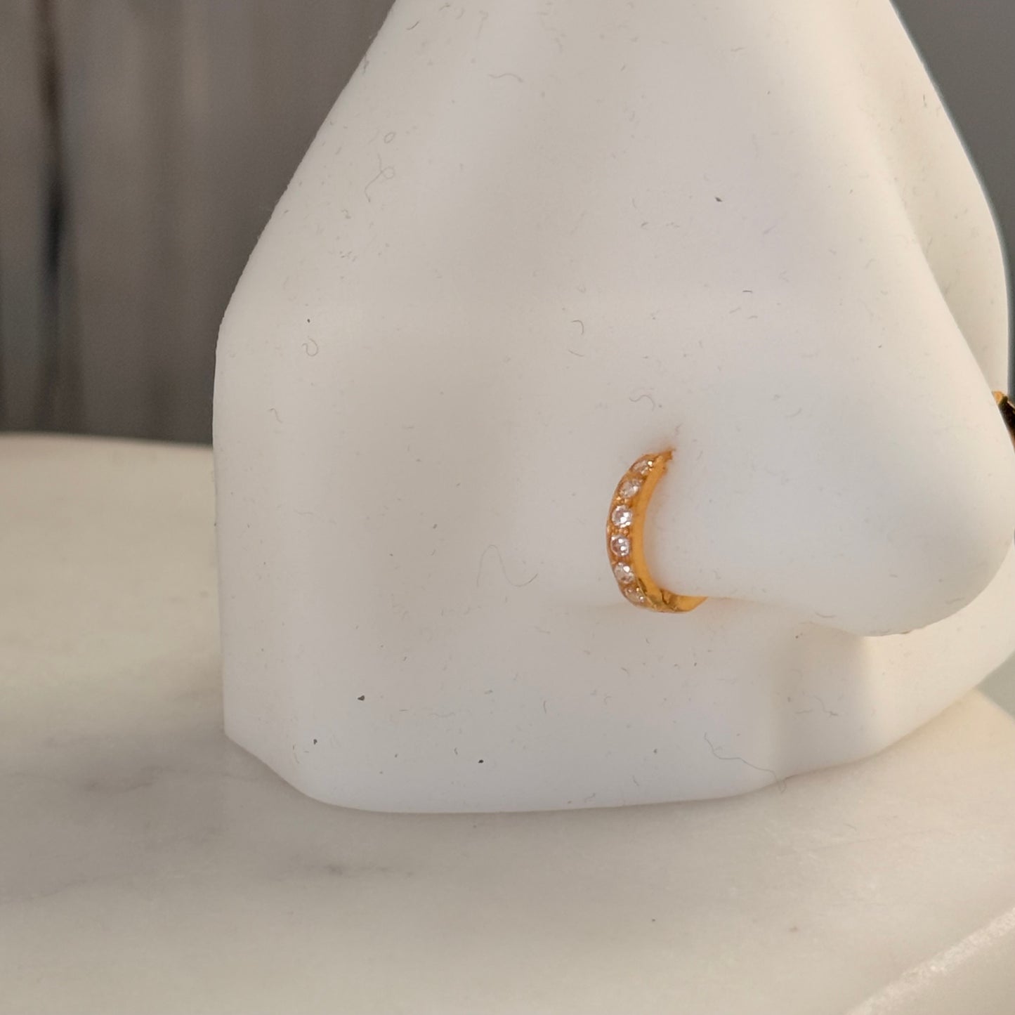 18ct Gold Hoop | 7mm