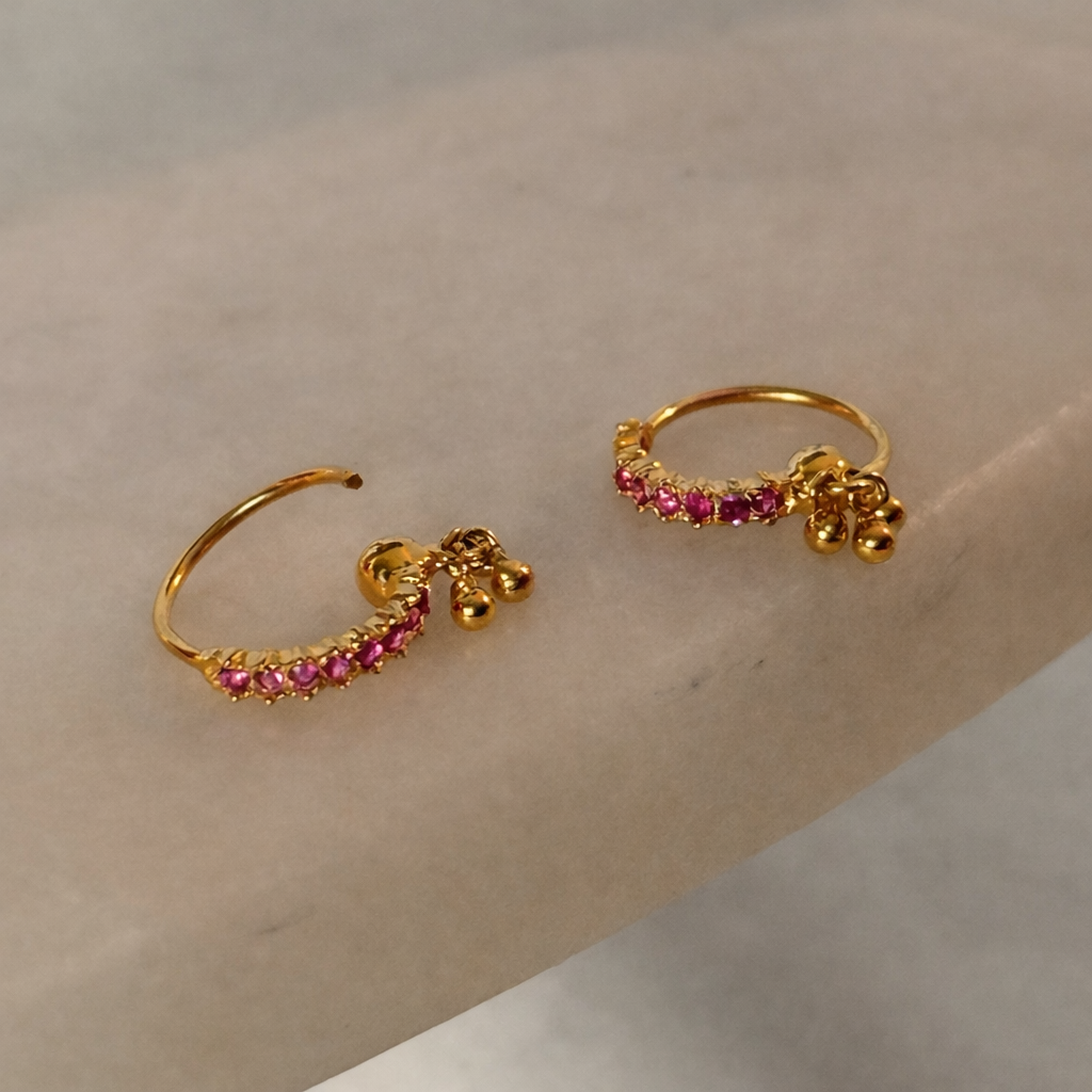 18ct Gold Hoop | 7mm