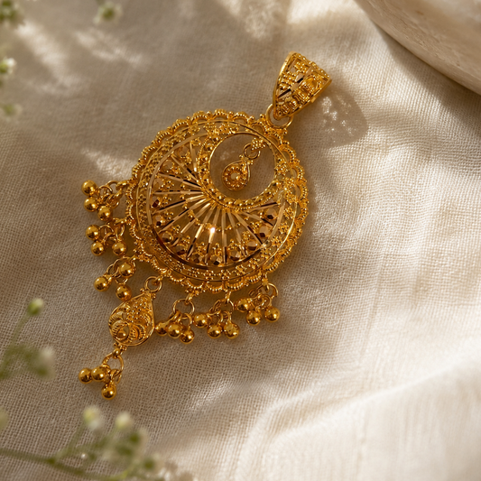 Jaipur, 22ct Gold Pendant | medium