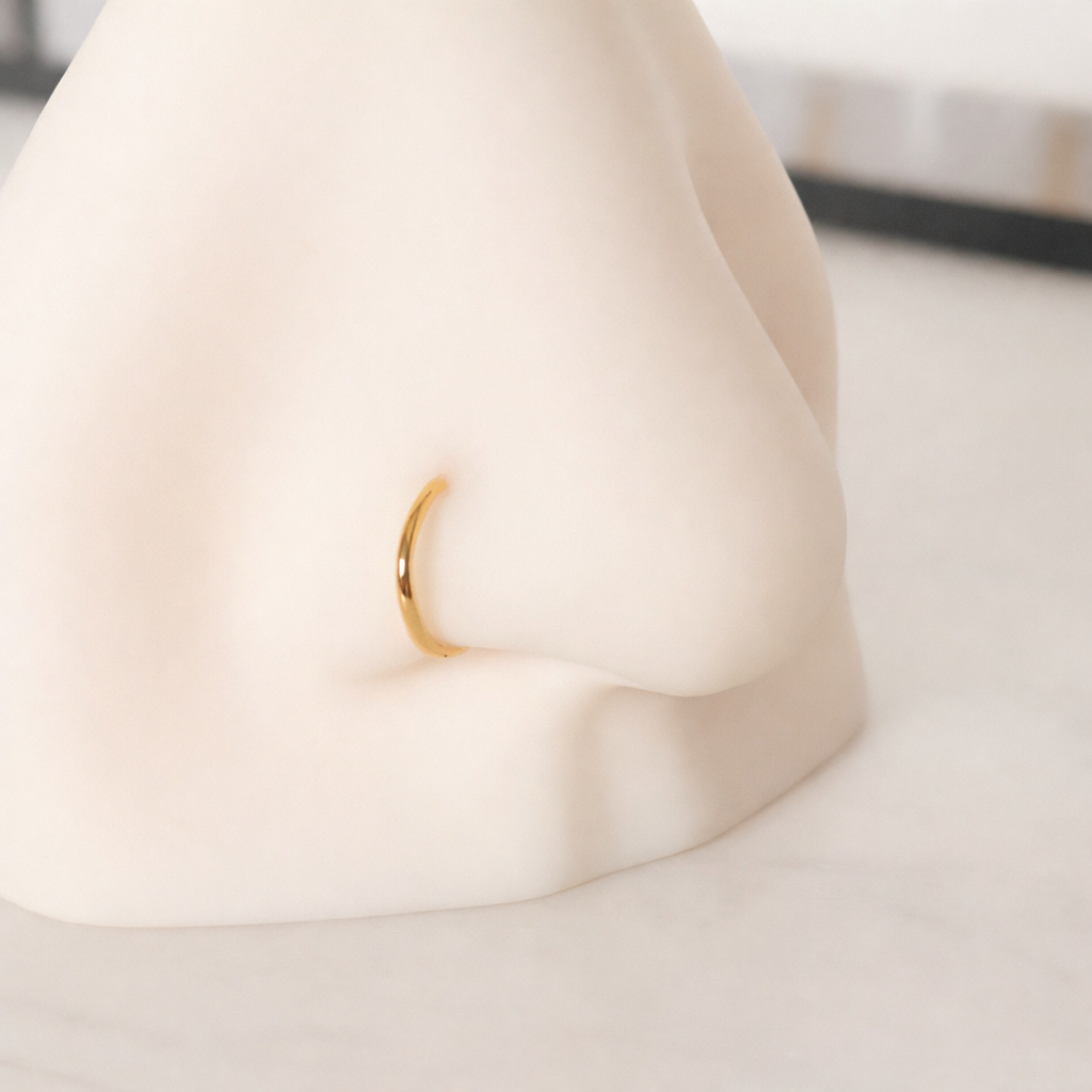 London | 18ct Gold Hoop | 7.2mm