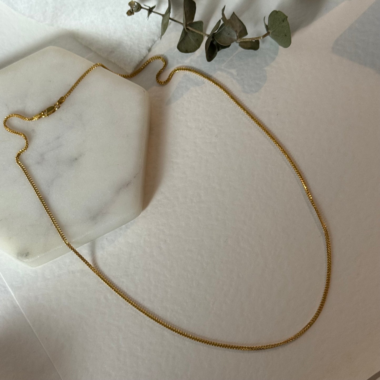 22ct gold chain | 20 inches