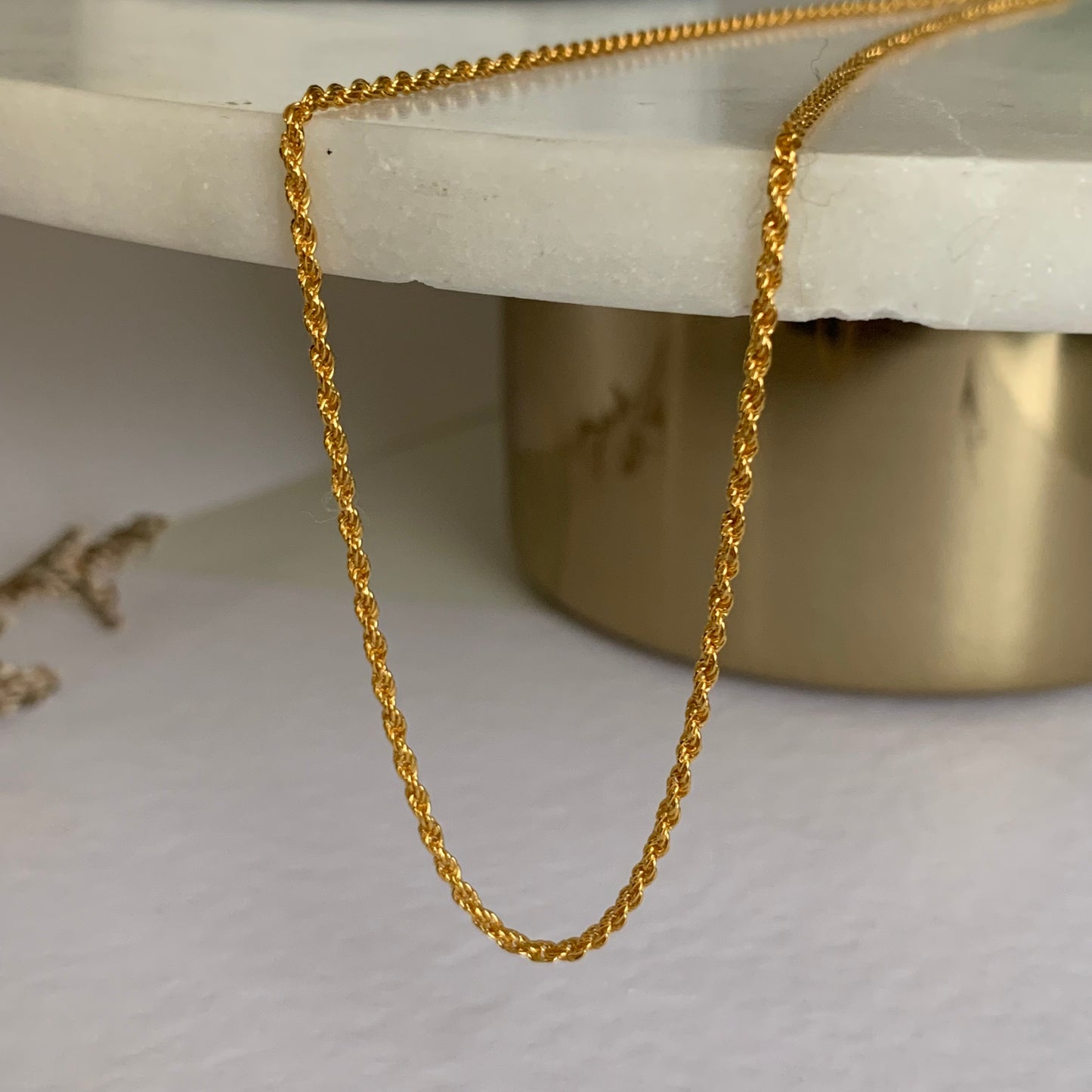 22ct Gold Chain | 17.9 inches