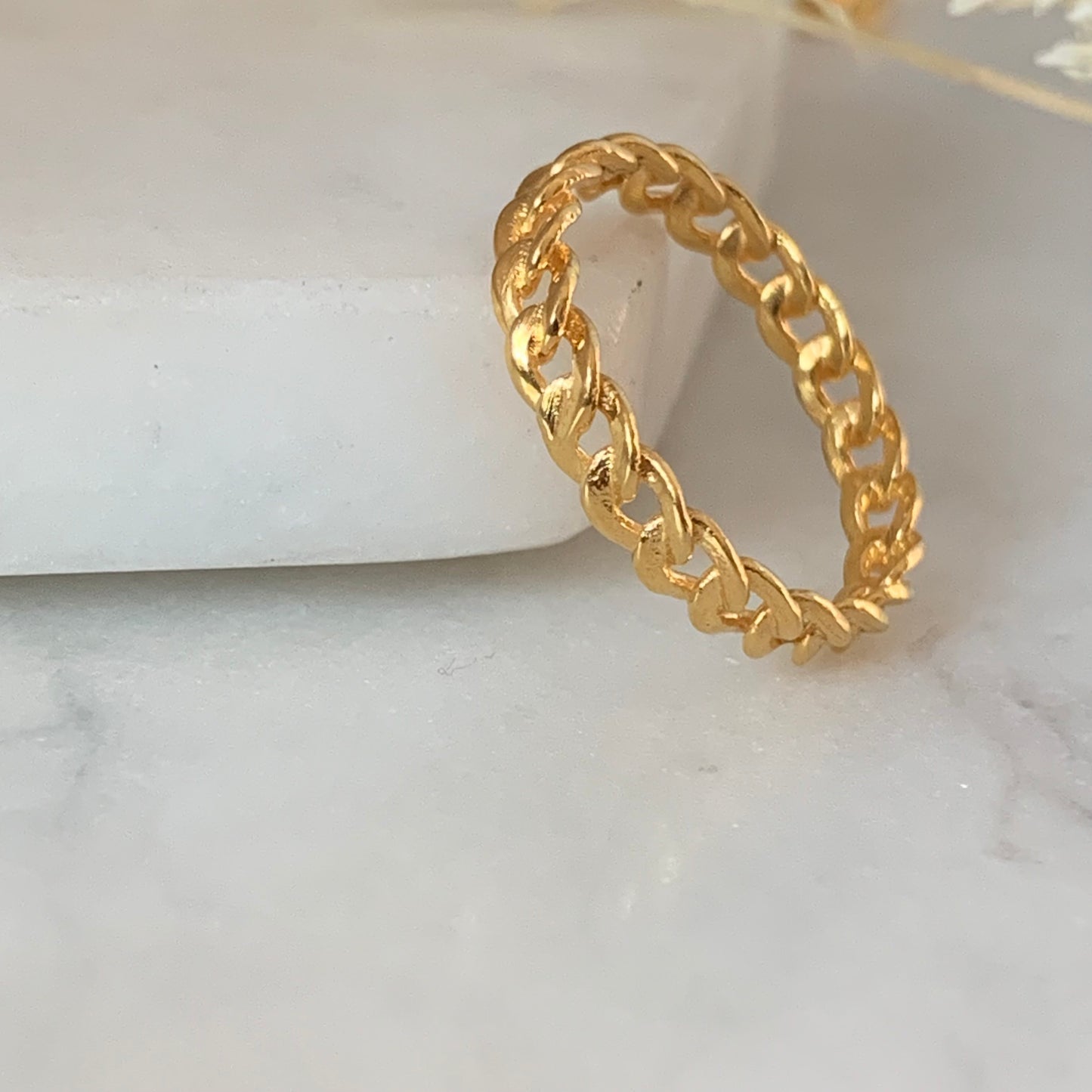 22ct Gold Chain Band | M