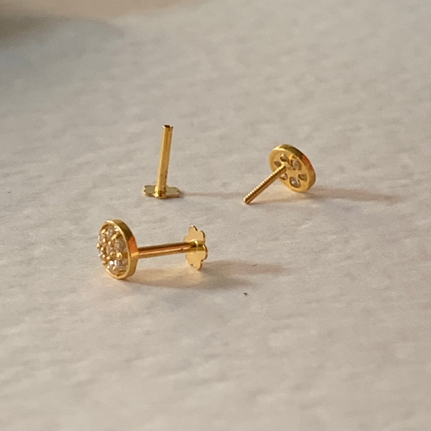 18ct Gold Stud Pair | 5mm