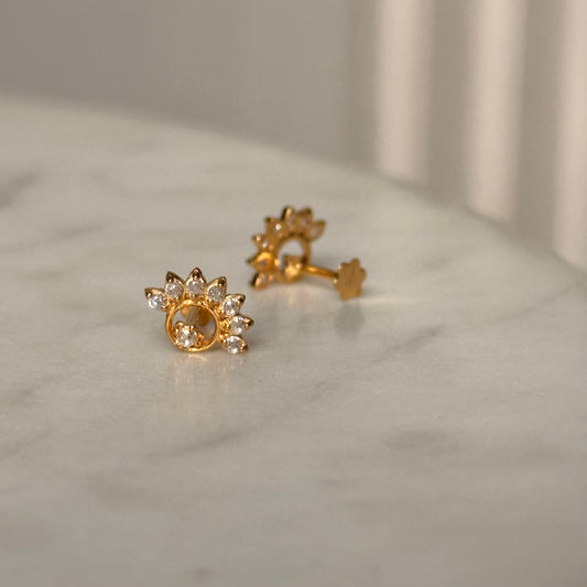 Sunburst | 18ct Gold, 9mm