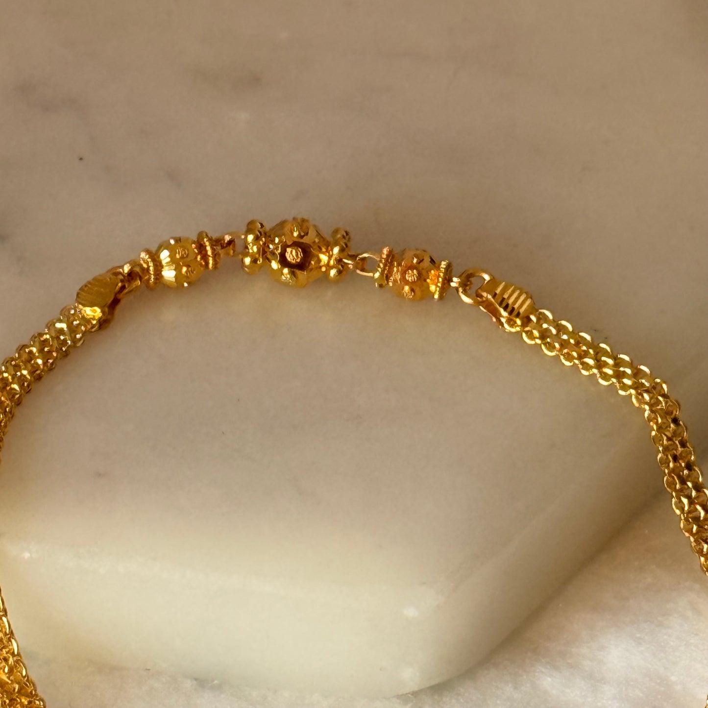 Lahore | 22ct gold classic bracelet