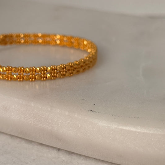 Bangle bracelet | 22ct Gold (7 inches)