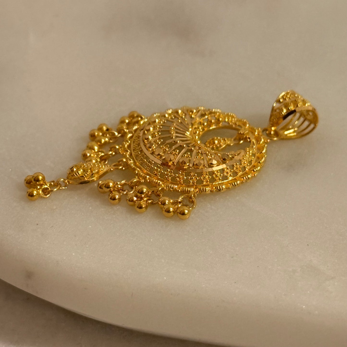 Jaipur, 22ct Gold Pendant | medium